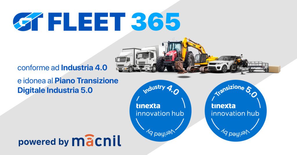 GT FLEET 365_ CERTIFICATO industria 4.0 e 5.0